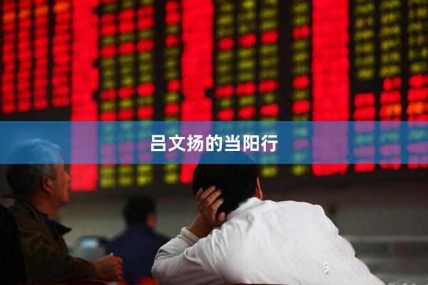 吕文扬的当阳行
