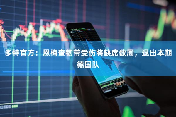 多特官方：恩梅查韧带受伤将缺席数周，退出本期德国队